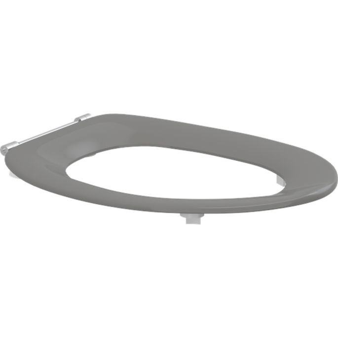 Pressalit Dania R27112-D92999 toiletzitting zonder deksel antraciet