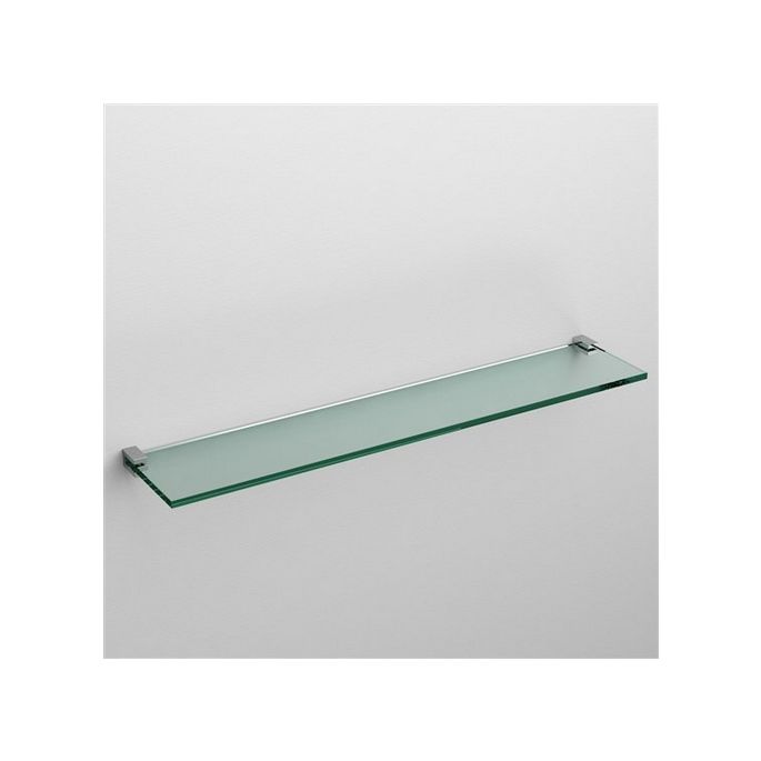 Clou Quadria CL090111829 shelf 600mm clear glass/chrome