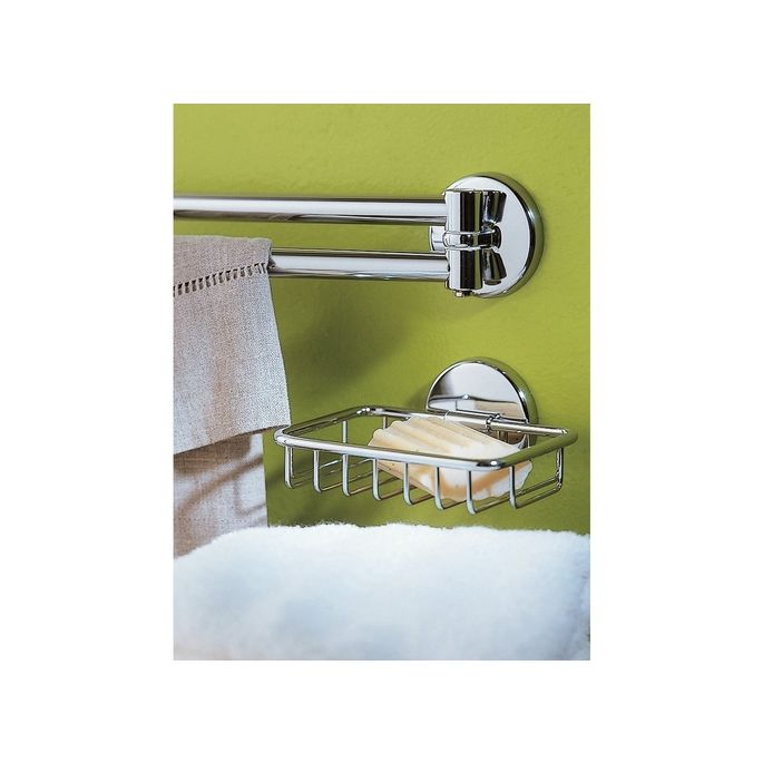 Inda Colorella A23150CR 2-lids handdoekhouder chroom