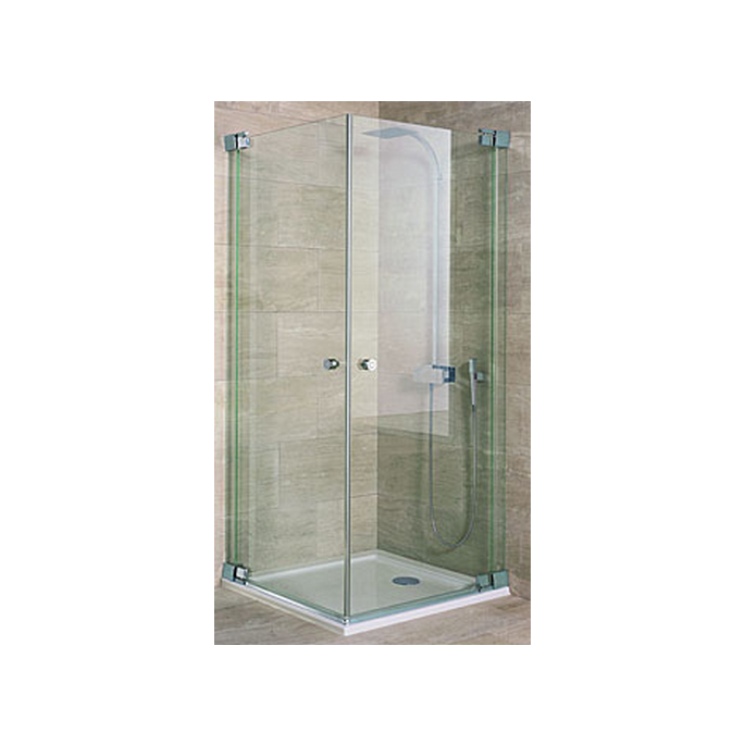 Koralle Vision-A S8L43338 ( L43338 ) ( 2537822 ) plastic profiles (excl. Alu magnetic strips) for corner shower 2-part with revolving doors *no longer available*