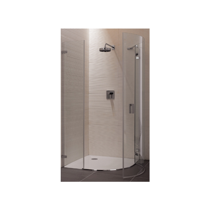 Koralle S700 S8L43600 ( L43600 ) ( 2537505 ) complete strip set for quarter-round shower with 1 revolving door