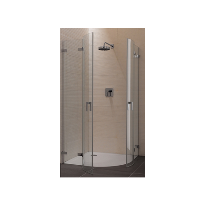 Koralle S700 S8L43597 ( L43597 ) ( 2537329 ) complete strip set for quarter-round shower with revolving doors