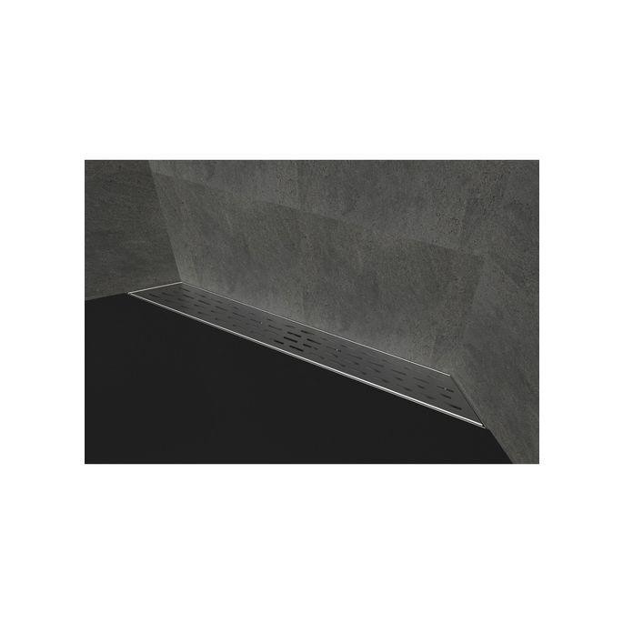 Easy Drain Multi Trapezium 300 EDMTRAP300 douchegoot 485x300x98mm zijuitloop