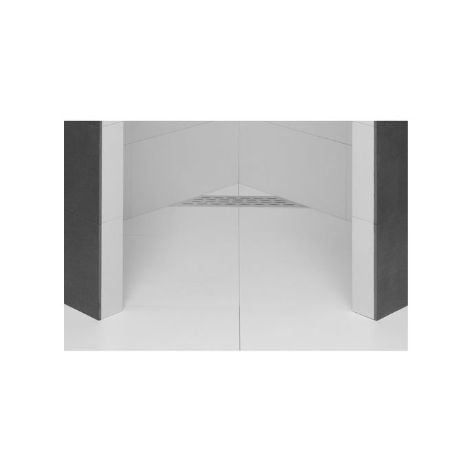 Easy Drain Multi Trapezium 300 EDMTRAP300 douchegoot 485x300x98mm zijuitloop