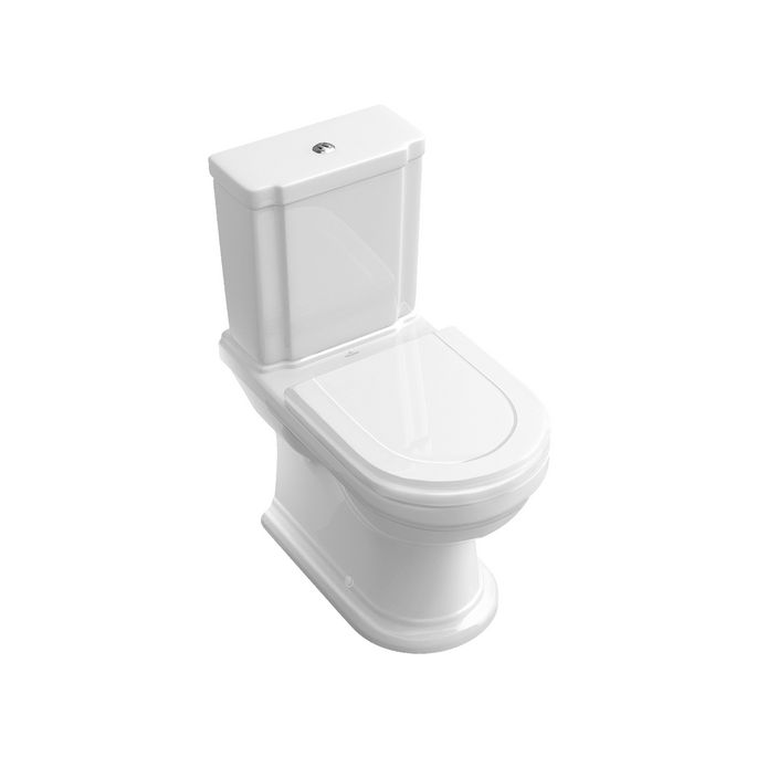 Villeroy en Boch Hommage 8809S6R2 toiletzitting met deksel wit (Star White CeramicPlus) *niet meer leverbaar*