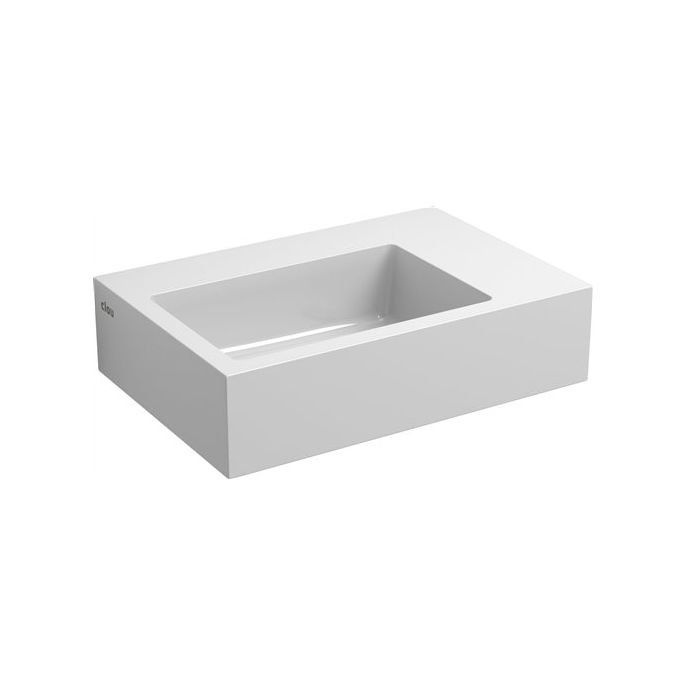 Clou Flush 2 CL0308021 mineral marmer fontein 36cm wit