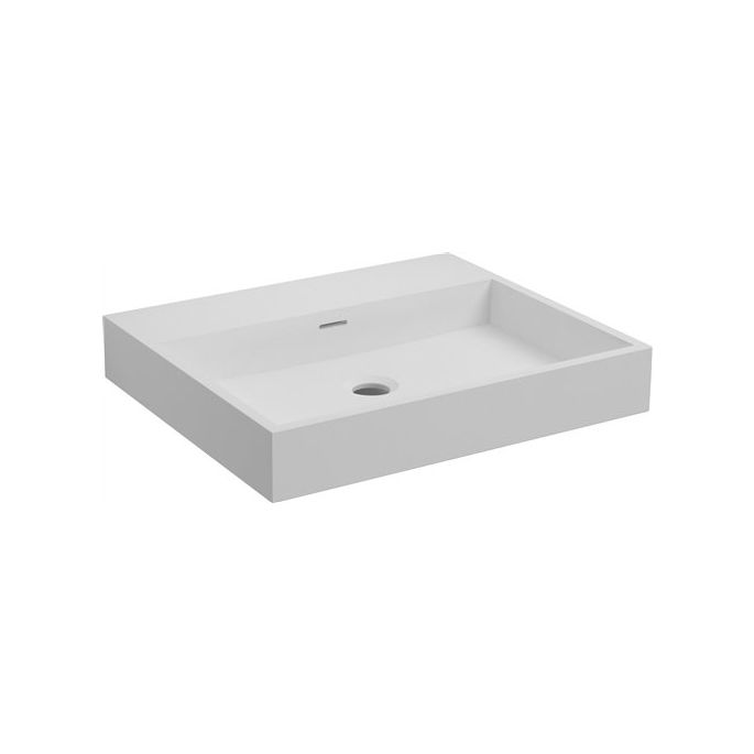 Clou Wash Me CL0213030 wastafel 50x42cm aluite wit