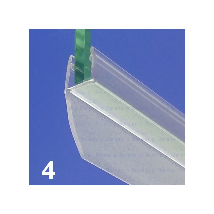 Exa-Lent Universal DS042008 - G08042200 helder doucheprofiel 1 flap 200cm - 8mm