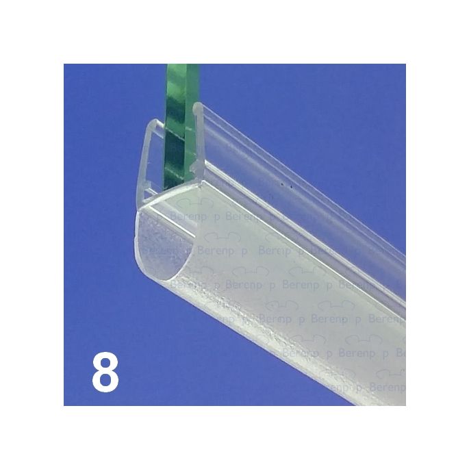 Exa-Lent Universal DS081006 - G06057100 helder doucheprofiel 1 balgje van 12mm (bolletje) 100cm - 6mm