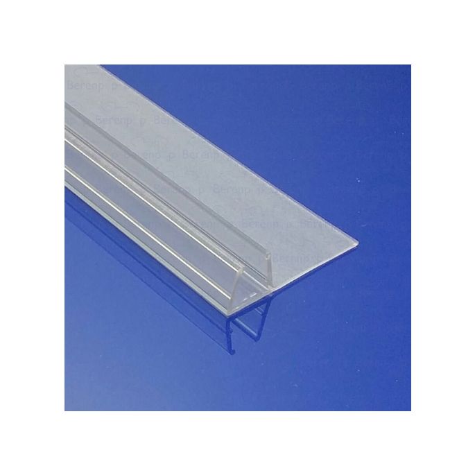 Exa-Lent Universal DS0920010 - G10014200 helder doucheprofiel 1 flap horizontaal 200cm - 10mm