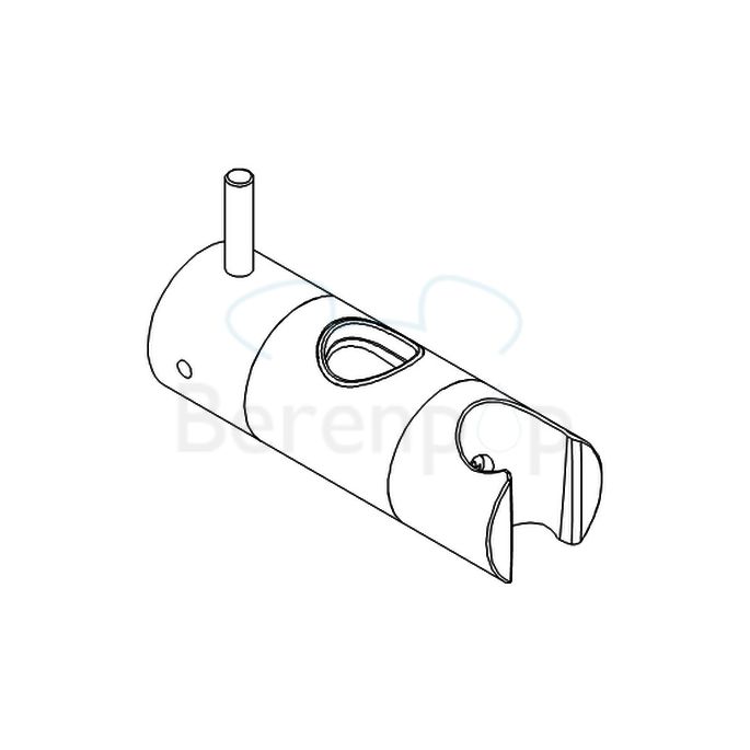 Damixa Akita 0316300 glijstuk voor glijstang chroom