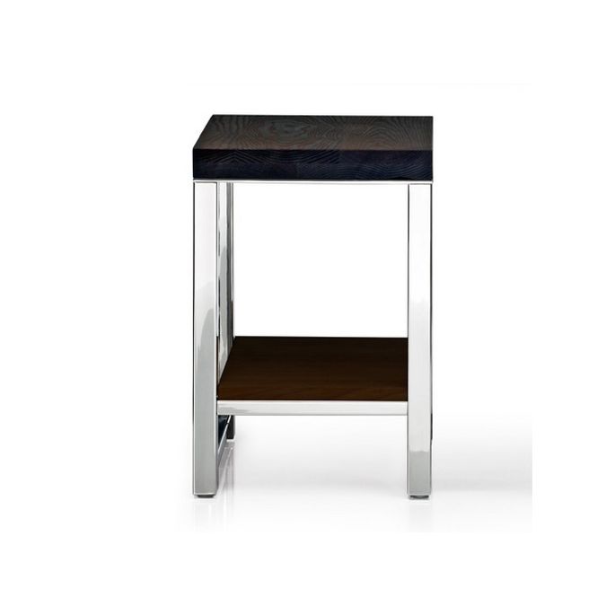 Decor Walther 0926885 WO HME krukje met legplank chroom/ donker geolied thermo-essen