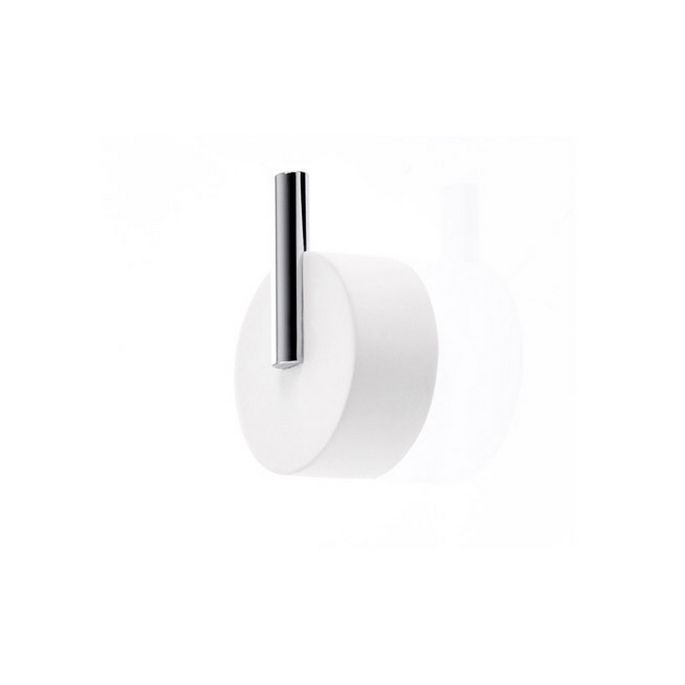 Decor Walther 0972654 Stone WHK haak klein chroom/ wit