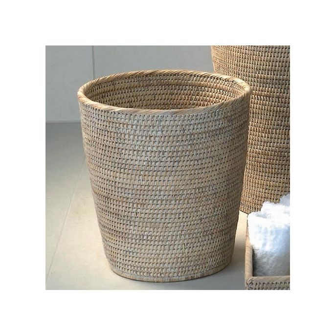 Decor Walther Basket 0922191 BASKET PK afvalbak rotan licht gekleurd