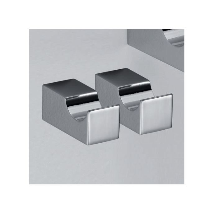Decor Walther Bloque/ Corner 0561900 CO HAK1 handdoekhaak (2 stuks) chroom