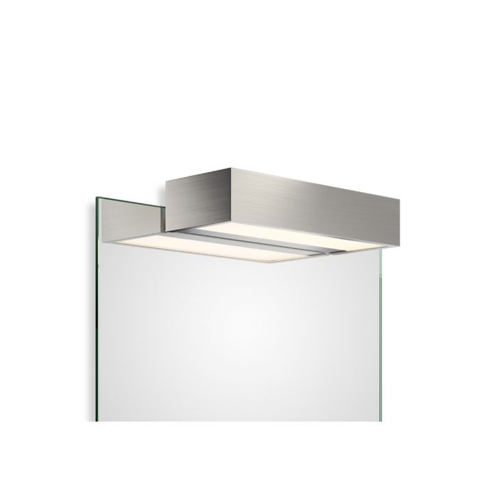 Decor Walther 0419834 BOX 1-25 N LED spiegellamp dimbaar 25x10cm geborsteld nikkel