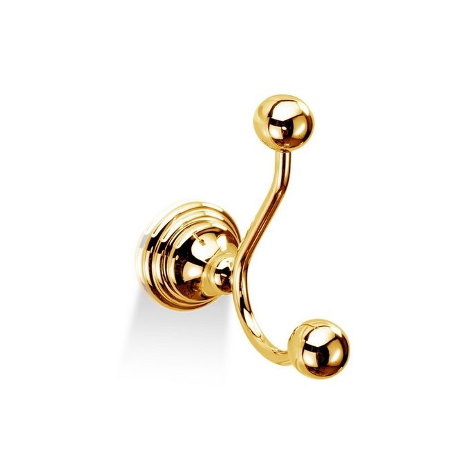 Decor Walther 0511020 CL HAK2 dubbele haak goud