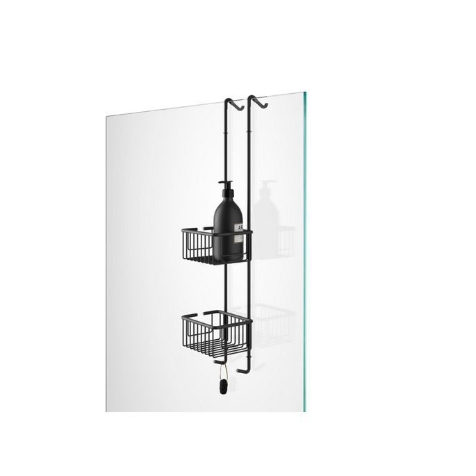 Decor Walther 0705060 DW HGK2 dubbele douchekorf hangend mat zwart