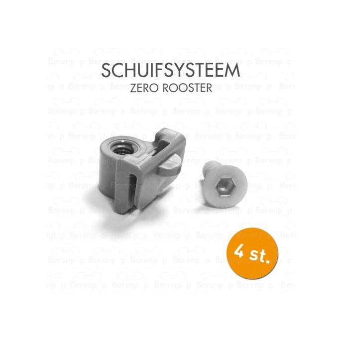 Easy Drain onderdelen Zero EDZR-STEUN rooster schuifsysteem voor douchedrain