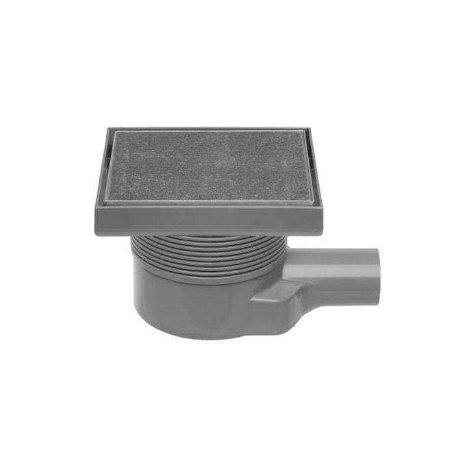 Easy Drain Aqua Quattro Tegel AQUA15X15MSI6T doucheput 15x15cm zijuitloop