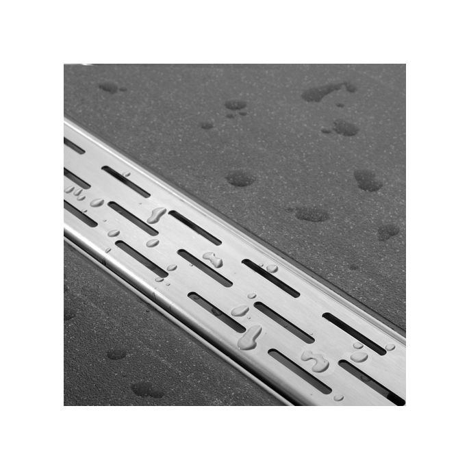 Easy Drain Compact 50 Flens EDCOMPR50050 douchegoot met RVS flens 50cm zijuitloop