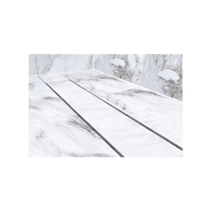 Easy Drain Compact 50 Modulo Stone EDM1NAT80050 douchegoot 80cm zijuitloop