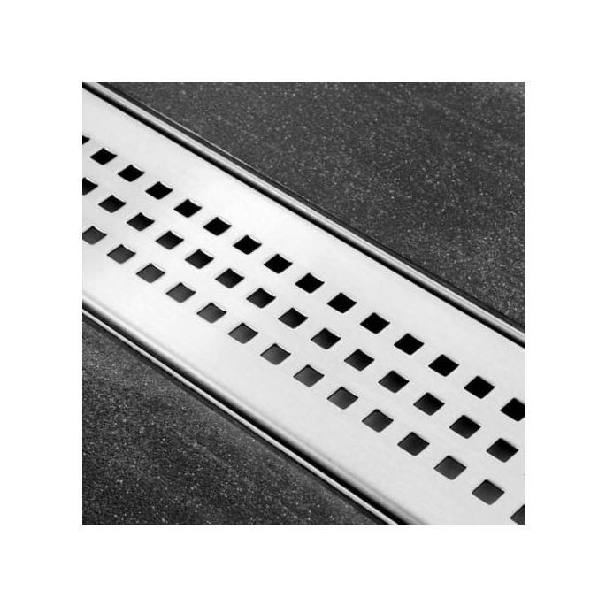 Easy Drain Multi Designdelen EDCAR1100M Carré-7 rooster 110 cm RVS