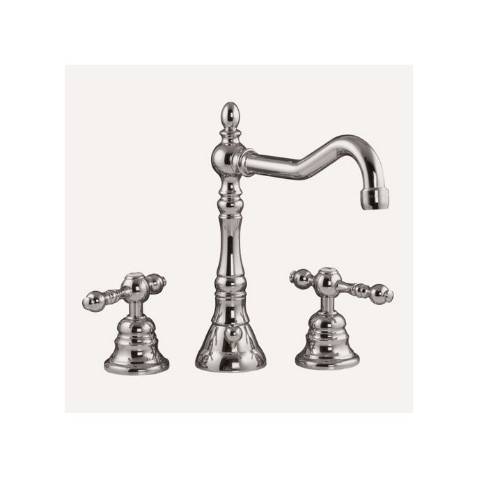 Fima Carlo Frattini Epoque F5051OR 3-gats wastafelkraan 2-greeps goud