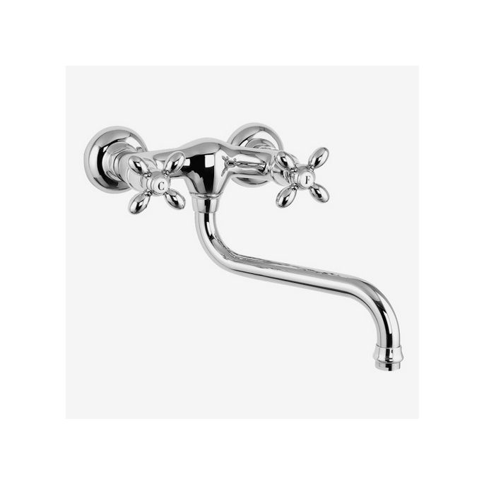 Fima Carlo Frattini Olivia F5006OR wand keukenkraan 2-greeps goud