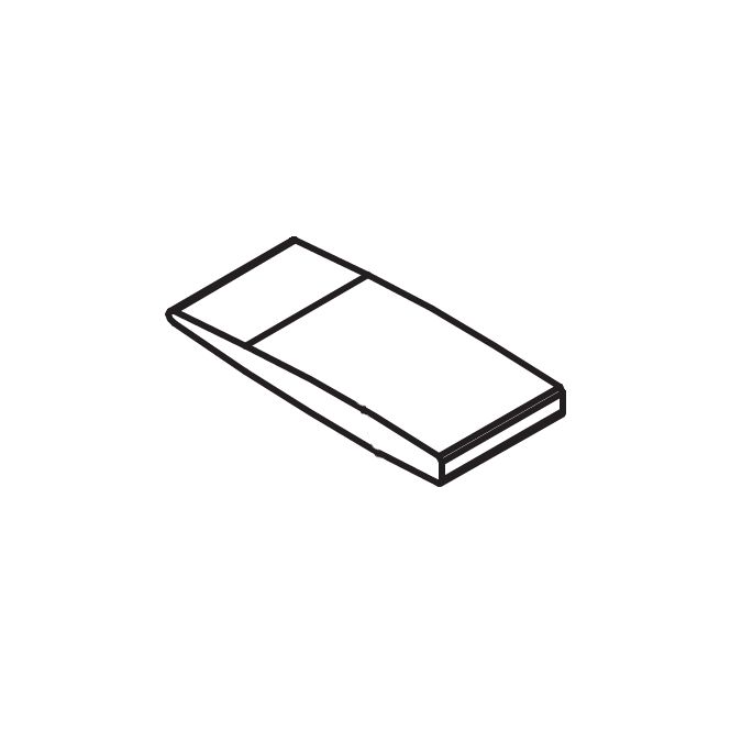 HSK E100203 siliconen wig (set à 6 stuks) transparant