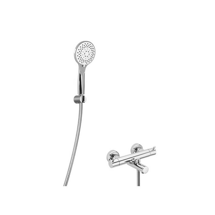 HSK Shower & Co! 1000109 showerset 1.09 rond (badthermostaat + badset) chroom