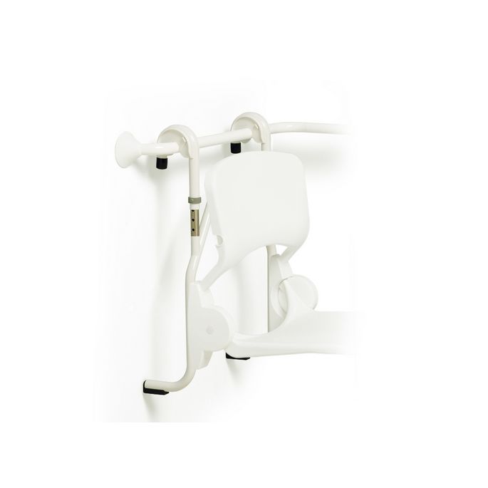Handicare (Linido) LI2216002402 hangend frame (in hoogte verstelbaar) voor douchezitting RVS gecoat wit