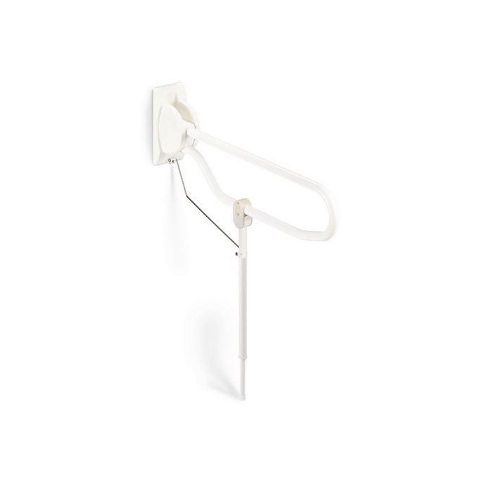 Handicare (Linido) LI2614300111 hulppootset opklapbare toiletbeugel staal gecoat antraciet