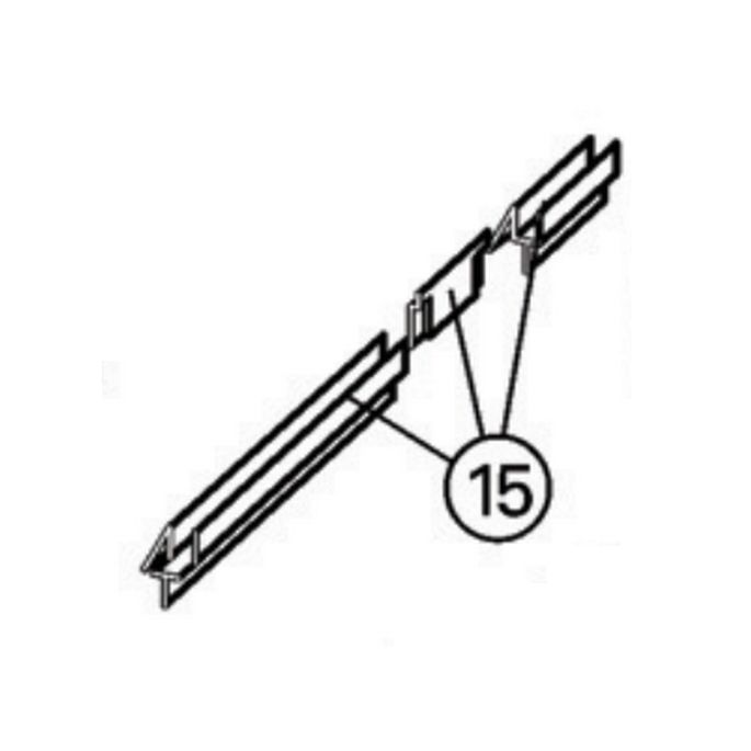 Huppe 1002, 054923 afvoerprofiel rechts