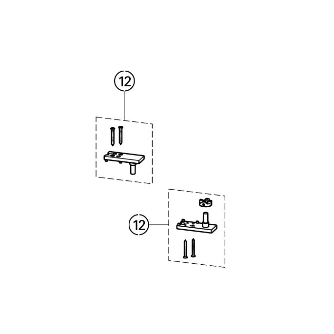 Huppe Design pure, 025166 lagerset
