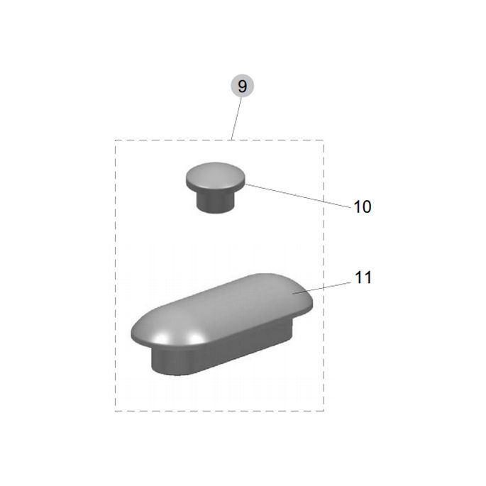 Ideal Standard Softmood J476800 buffers rond en ovaal