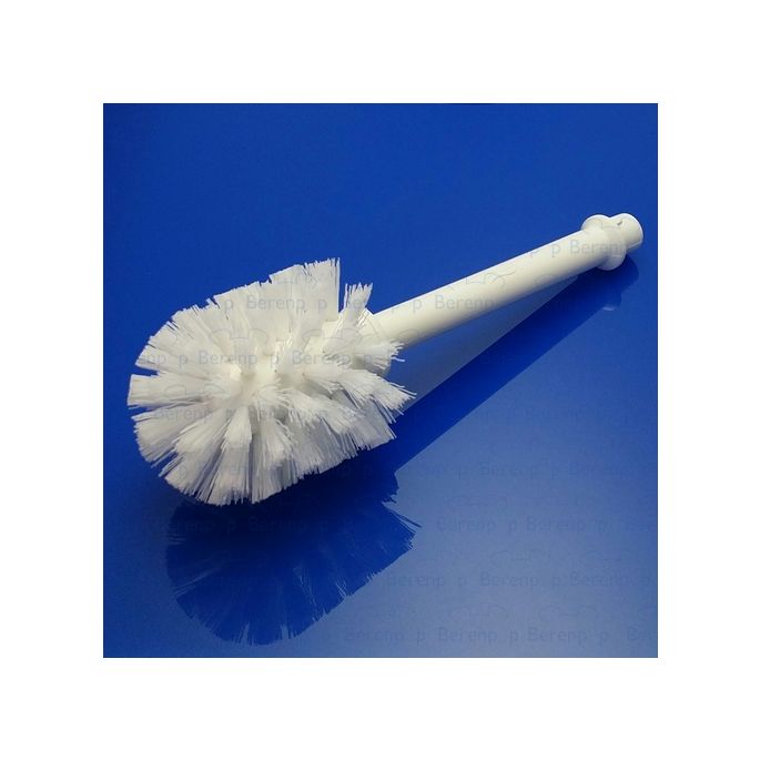 Inda RV0140 borstelkop wit met halve steel voor toiletborstel