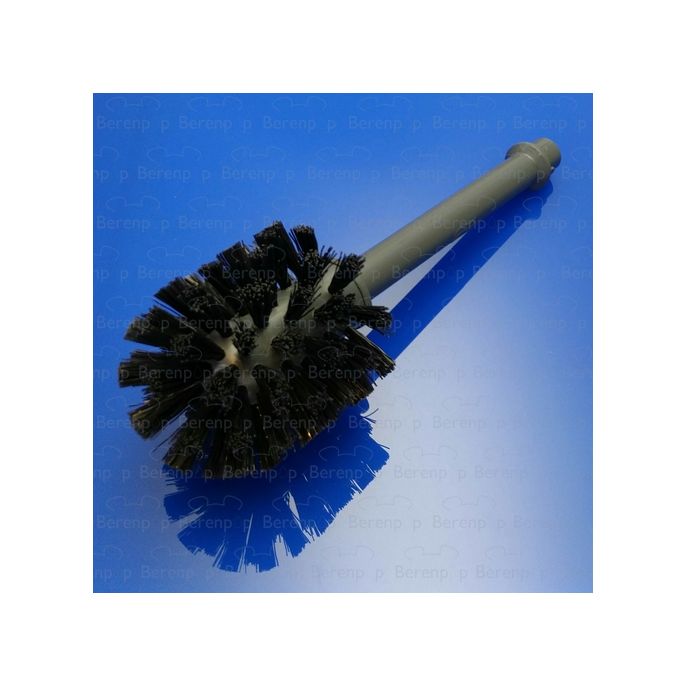 Inda RV014B001 borstelkop met halve steel voor toiletborstel antraciet