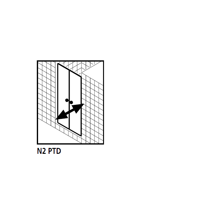 Kermi 2534045 set spatwaterdichtingen 2 x 55cm - 5mm