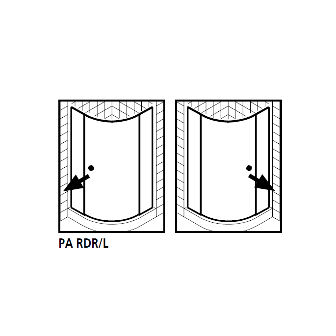 Kermi 2534063 gebogen spatwaterdichting 6mm