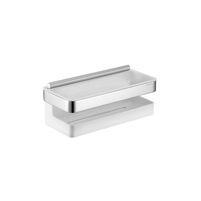 Keuco Moll 12759010000 douchekorf met wisser chroom/ wit