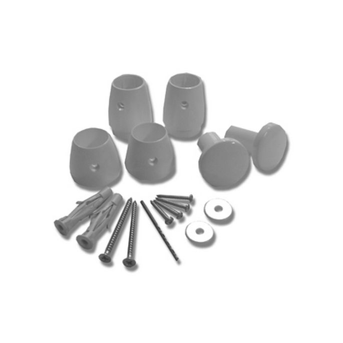 Novellini R01PAGO1-C montageset douchezitje pergamon