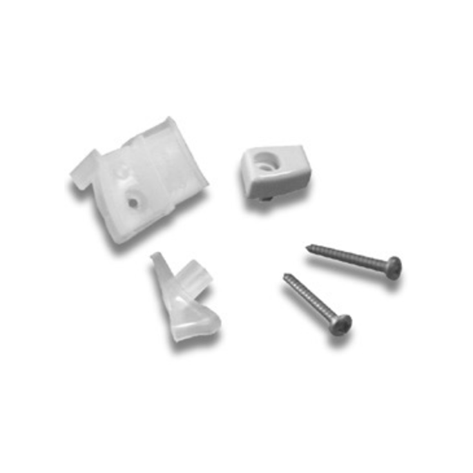 Novellini R02GIC-26 kapje met scharnierbus voor rechter deur wit ral 9010