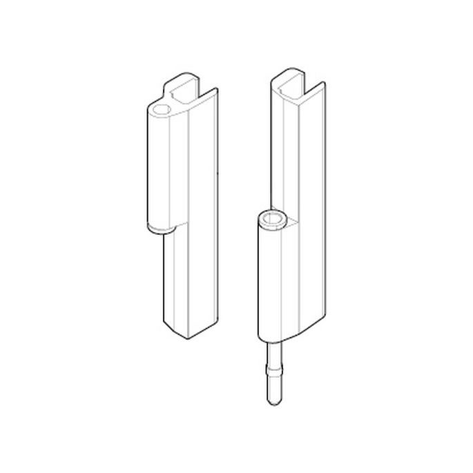 Novellini R02KUHA37-H scharnier zwart