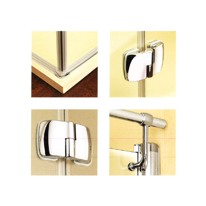 PDPlan Elite ELY1098 lekstrip met hoekjes voor vijfhoek, links, 6mm