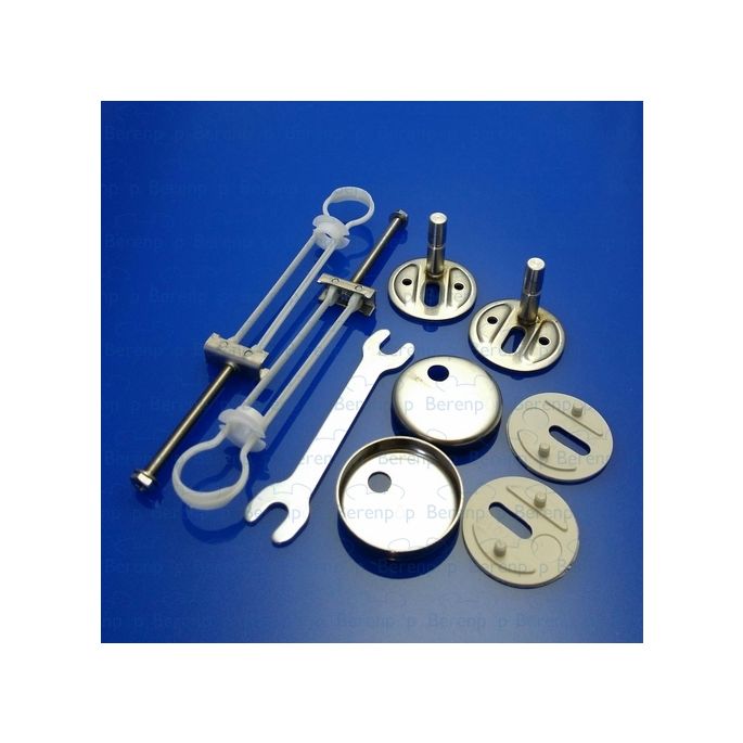 Pressalit BL6999 Concordia - Scandinavia Plus - Sway D - Sway Uni set verstelbare scharnieren softclose lift-off chroom