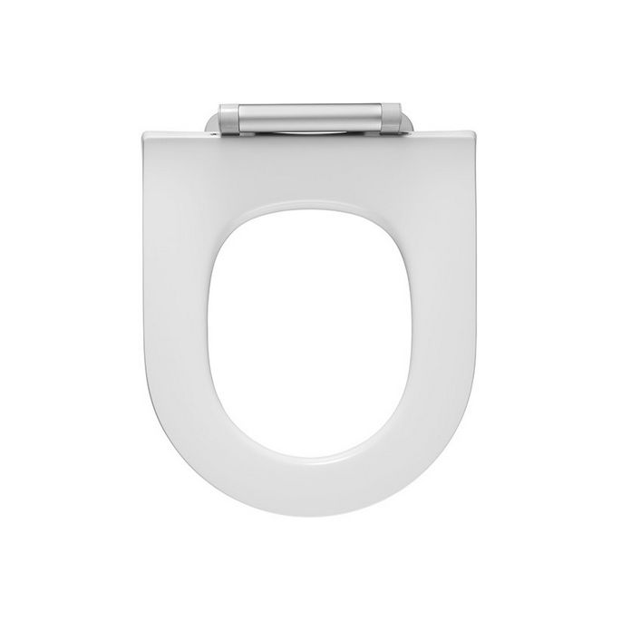 Pressalit Projecta D Solid Pro 1007011-DG4925 toiletzitting zonder deksel wit polygiene