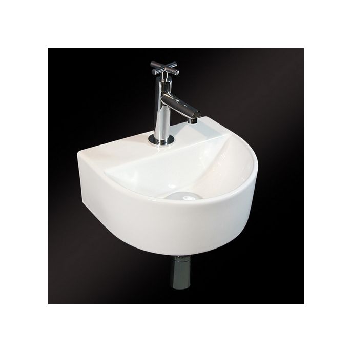 San4U 2504035 One Pack Moon fonteinset wit keramiek/ chroom