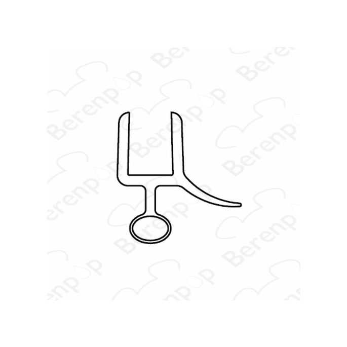 San4U Sealday SD016 afwaterprofiel 200cm, 6-8mm