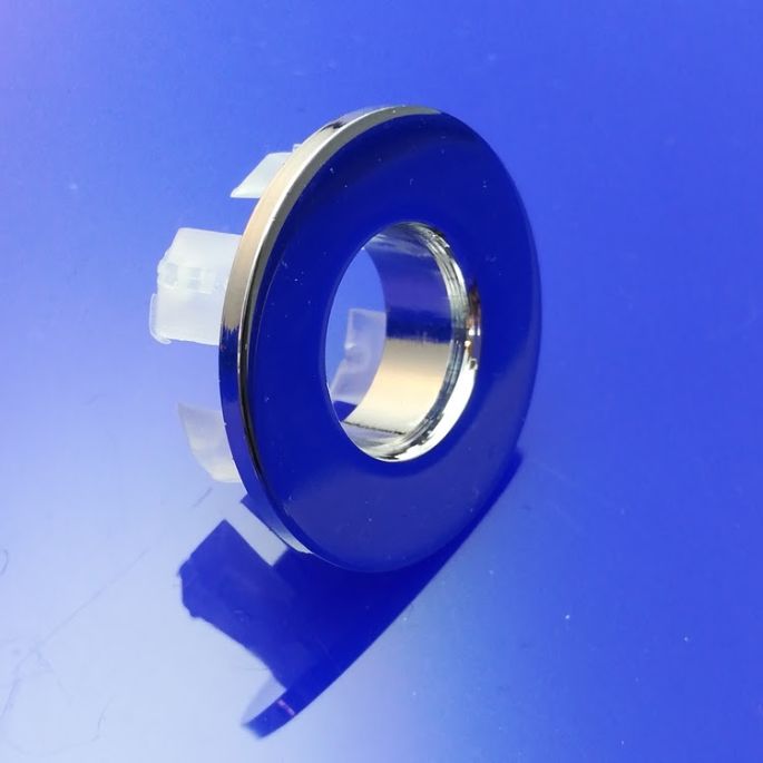 San4U 2500780 overlooprozet diameter 30mm messing verchroomd